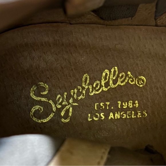 Seychelles Anthropologie Lucky Penny Leather Bootie Size 8 - Picture 9 of 9